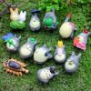 12pcs Studio Ghibli Totoro Mini Resin Action Figures Hayao Miyazaki Miniature Cake Toppers Figurines Dolls Garden 5 - Studio Ghibli AU Store