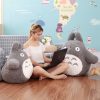 20 70cm Giant Plush Totoro Toys Cartoon Tonari no Totoro Plush Pillow Lovely Stuffed Dolls for 2 - Studio Ghibli AU Store