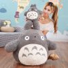 20 70cm Giant Plush Totoro Toys Cartoon Tonari no Totoro Plush Pillow Lovely Stuffed Dolls for 3 - Studio Ghibli AU Store