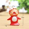 4 Pcs set Kawaii Japan Anime Ponyo on The Cliff Resin Action Figures Gardening Fish Ornament 2 - Studio Ghibli AU Store