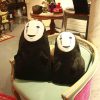 40 60cm Funny Spirited Away Faceless Man No Face Plush Toys No Face Ghost Kaonashi Stuffed 1 - Studio Ghibli AU Store