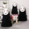 40 60cm Funny Spirited Away Faceless Man No Face Plush Toys No Face Ghost Kaonashi Stuffed - Studio Ghibli AU Store