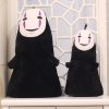 40 60cm Funny Spirited Away Faceless Man No Face Plush Toys No Face Ghost Kaonashi Stuffed 3 - Studio Ghibli AU Store