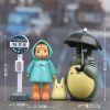 4pcs lot 3 5cm Anime My Neighbor Totoro Action Figure Toy Hayao Miyazaki Mini Garden PVC 3 - Studio Ghibli AU Store