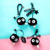 Action Spirited Away Plush Keychain Toys Miyazaki Hayao Totoro Fairydust Susuwatari Doll Girl Bag Pendant Key - Studio Ghibli AU Store