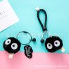 Action Spirited Away Plush Keychain Toys Miyazaki Hayao Totoro Fairydust Susuwatari Doll Girl Bag Pendant Key 2 - Studio Ghibli AU Store