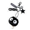 Action Spirited Away Plush Keychain Toys Miyazaki Hayao Totoro Fairydust Susuwatari Doll Girl Bag Pendant Key 4 - Studio Ghibli AU Store