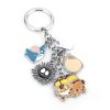 Anime Kiki s Delivery Service Keychain Spirited Away Key ring Ponyo on the Cliff Totoro Metal 5 - Studio Ghibli AU Store