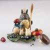 Anime Miyazaki Hayao My Neighbor Totoro with Umbrella Fried charcoal Figure Birthday gift Collectible Model ToyGarden 2 - Studio Ghibli AU Store