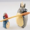 Anime Miyazaki Hayao My Neighbor Totoro with Umbrella Fried charcoal Figure Birthday gift Collectible Model ToyGarden 4 - Studio Ghibli AU Store