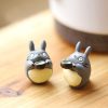 Anime My Neighbor Kawaii Totoro with Bowl Micro Fairy Garden Miniature Decoration Figures Terrarium Dollhouse DIY 1 - Studio Ghibli AU Store