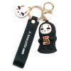 Anime Spirited Away Kawaii Keychain Cartoon Faceless Man Pendant Key Rings Lanyard Women Bag Toys Doll 2 - Studio Ghibli AU Store