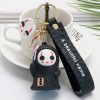 Anime Spirited Away Kawaii Keychain Cartoon Faceless Man Pendant Key Rings Lanyard Women Bag Toys Doll 5 - Studio Ghibli AU Store