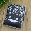 Anime Tonari no Totoro Black Short Coin Purse My Neighbor Totoro Pocket Purse with Interior Zipper - Studio Ghibli AU Store