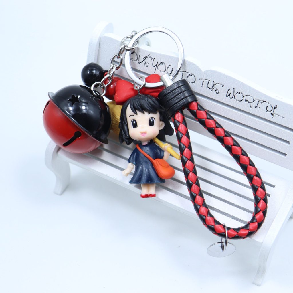 Anime Trinket Keychain Kiki s Delivery Service Kiki Girl JiJi Cat Keyrings Cartoon Dolls Decor Toys 1 scaled 1 - Studio Ghibli AU Store