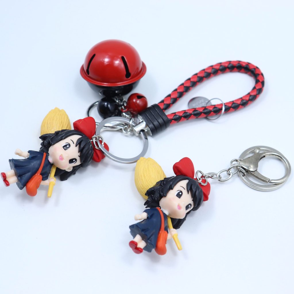 Anime Trinket Keychain Kiki s Delivery Service Kiki Girl JiJi Cat Keyrings Cartoon Dolls Decor Toys 2 scaled 1 - Studio Ghibli AU Store