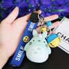 Charm Plush Totoro Keychain Totoro Bell Lovely Anime Cat Doll Bag Purse Soft Pendant Key Ring 3 - Studio Ghibli AU Store