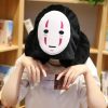 Creative Funny Spirited Away Movie Faceless Man No Face Plush Toy Ghost Kaonashi Stuffed U Shape 3 - Studio Ghibli AU Store