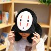 Creative Funny Spirited Away Movie Faceless Man No Face Plush Toy Ghost Kaonashi Stuffed U Shape 4 - Studio Ghibli AU Store