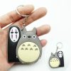 Cute Cartoon Totoro Keychain PVC Silicone Anime Key Chain Double Side Cartoon Key Ring Kid Trinket 2 - Studio Ghibli AU Store