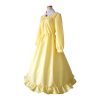 Howl s Moving Castle Anime Surrounding Clothes Maid Outfit Yellow Green Dress Sophie Halloween Cosplay Anime 4 - Studio Ghibli AU Store