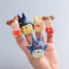 Koteta 1PC Hayao Miyazaki PVC Figurine TOTORO Finger Puppet Anime Model Collectiable Action Figure Kids Birthday 1 - Studio Ghibli AU Store