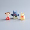 Koteta 1PC Hayao Miyazaki PVC Figurine TOTORO Finger Puppet Anime Model Collectiable Action Figure Kids Birthday 2 - Studio Ghibli AU Store