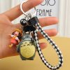 Miyazaki Hayao Animated Film My Neighbor Lovely Totoro Keychain Totoro PVC Doll Keyrings Charms Bag Backpack 2 - Studio Ghibli AU Store