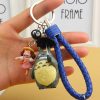 Miyazaki Hayao Animated Film My Neighbor Lovely Totoro Keychain Totoro PVC Doll Keyrings Charms Bag Backpack 4 - Studio Ghibli AU Store