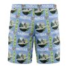 Nausicaa SG Hawaiian Shorts BACK Mockup - Studio Ghibli AU Store