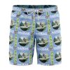 Nausicaa SG Hawaiian Shorts FRONT Mockup Knot - Studio Ghibli AU Store