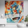 Nausicaa SG Vertical Wall Tapestry Main Mockup 1 - Studio Ghibli AU Store