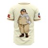 Porco Rosso SG AOP Baseball Jersey BACK Mockup - Studio Ghibli AU Store