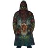 Princess Mononoke SG AOP Hooded Cloak Coat BACK Mockup - Studio Ghibli AU Store