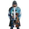 Raging Princess Mononoke SG AOP Hooded Cloak Coat FRONT Mockup - Studio Ghibli AU Store