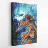 Raging Princess Mononoke SG CWA Portrait CPW hanging - Studio Ghibli AU Store