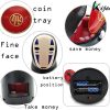 Spirited Away Faceless Man Piggy Bank Kaonashi Swallow Money Toy Automatic Eat Coin Bank Hayao Miyazaki 5 - Studio Ghibli AU Store