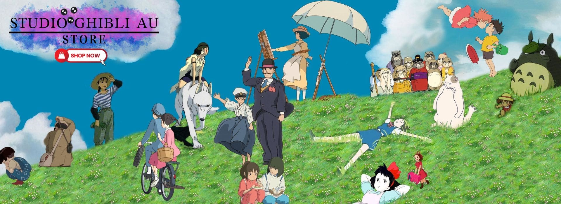 Studio Ghibli AU Store Banner