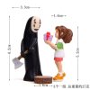 Studio Ghibli Anime Spirited Away No Face Man Chihiro Ogino Action Figures Ornaments Miyazaki Hayao Toys 3 - Studio Ghibli AU Store