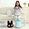 Studio Ghibli Cute Totoro Plush Pillow Stuffed Kiki Totoro Toy Japanese Anime Figure Soft Doll Home - Studio Ghibli AU Store