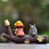 Studio Ghibli Miniature Ornaments Japanese Cartoon Totoro Decoration Home Room Decor Garden Desk Cute Ornaments Miniature 2 - Studio Ghibli AU Store