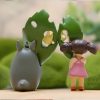 Studio Ghibli Miniatures Japanese Anime Totoro Ornament Miyazaki Fairy Garden Ornament Home Room Decor Cute Mini 2 - Studio Ghibli AU Store