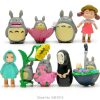 Studio Ghibli Totoro Miniatures PVC Action Figures Spirited Away No Face Man Hayao Miyazaki Mini Figurines - Studio Ghibli AU Store