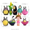 Studio Ghibli Totoro Miniatures PVC Action Figures Spirited Away No Face Man Hayao Miyazaki Mini Figurines 2 - Studio Ghibli AU Store