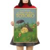 TIE LER Hayao Miyazaki Anime Movie Poster Cartoon Does Retro Nostalgia Kraft Paper Poster Cafe Bar 3 1 - Studio Ghibli AU Store