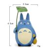 Totoro Japanese Anime 3 5 5cm Mini Tonari no Totoro with Lotus leaf Mini Cartoon Figures 4 - Studio Ghibli AU Store