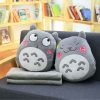 Totoro Plush Pillow Multifunction 3 in 1 Throw Pillow Totoro Hand Warm Pillow Cushion Baby Kids 1 - Studio Ghibli AU Store