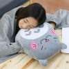 Totoro Plush Pillow Multifunction 3 in 1 Throw Pillow Totoro Hand Warm Pillow Cushion Baby Kids 5 - Studio Ghibli AU Store