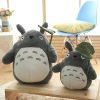 Totoro Plush Toy Cute Plush Cat Japanese Anime Figure Doll Plush Totoro With Lotus Leaf Kids 7 - Studio Ghibli AU Store