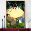 Totoro Studio Ghibli Anime on The Wall Art Posters and Prints Canvas Painting Wall Art Pictures 10 - Studio Ghibli AU Store